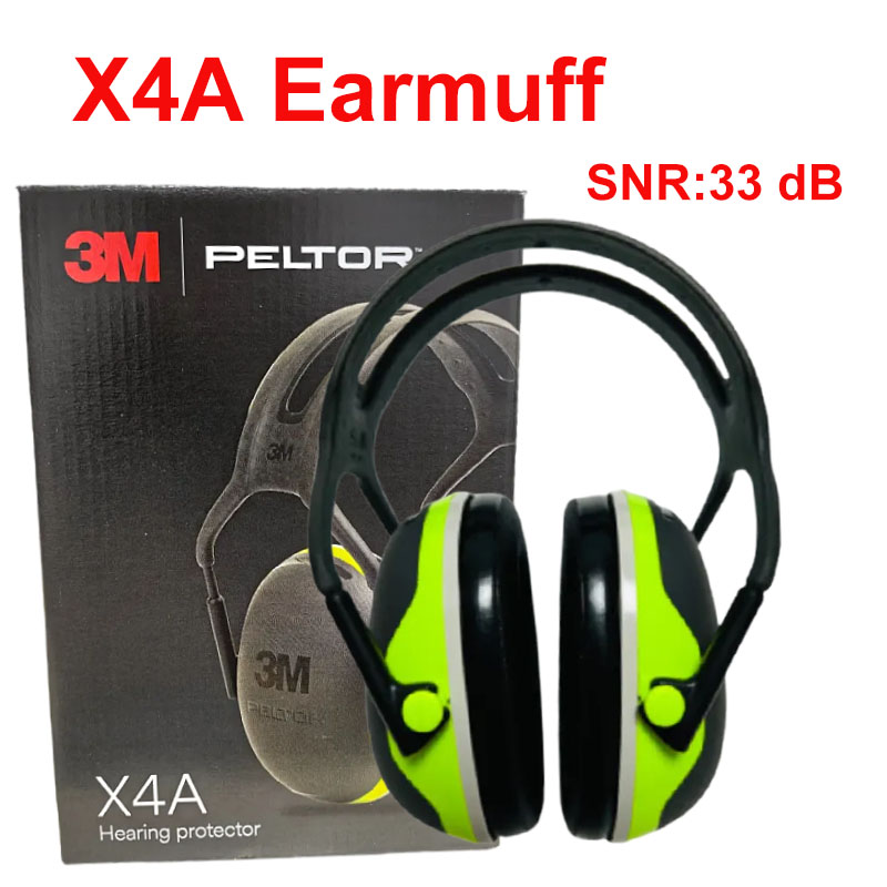 Shooting Ear Muff - 오리지널 3M X4A 소음 차단 폴리싱