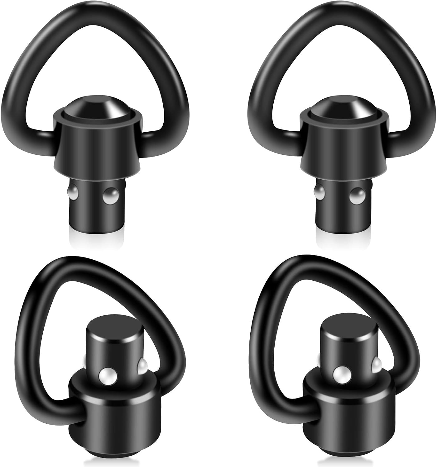 Rifle Sling Swivel - 4PCS 전술 스트랩 총 슬링 회전