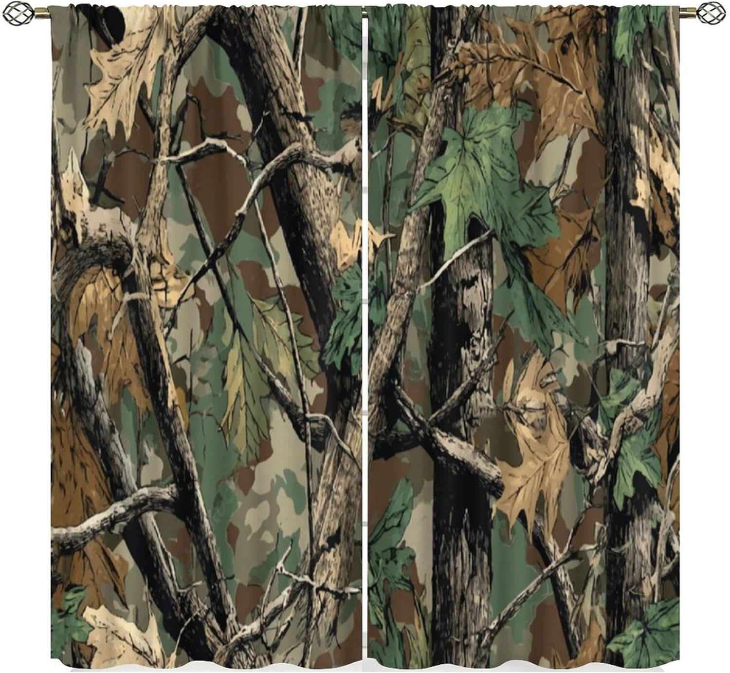 Hunting And Camping In Forest - 숲 위장 커튼, 숲 위장 참나무