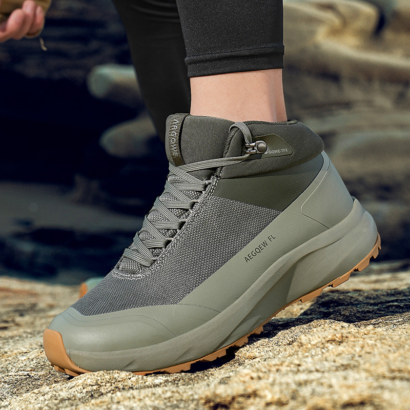 Hunting Outdoor Brand - 하이탑 하이킹 신발 남성 럭셔리 브랜드