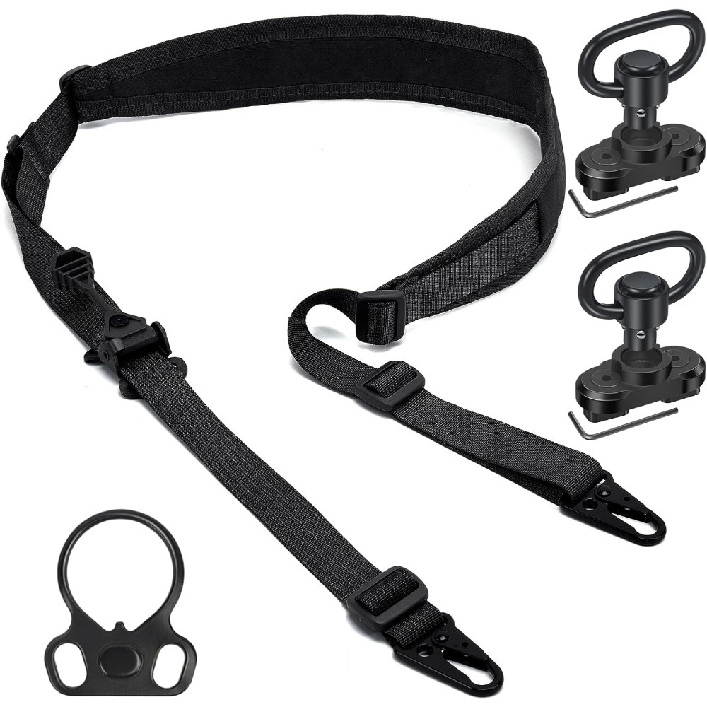 Rifle Sling Swivel - 전술용 2포인트 라이플 슬링 QD 스위블