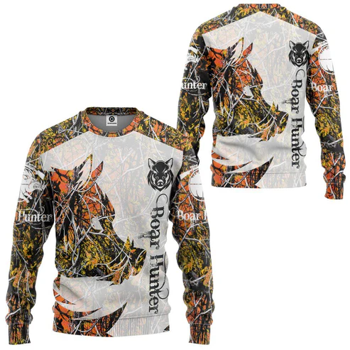 Wildman Hunting & Outdoor Price List - 위장 사냥 동물 멧돼지 남성용 티셔츠