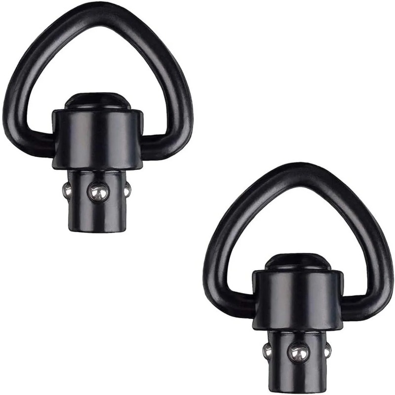 Rifle Sling Swivel - 1/2PCS 소총 푸시 버튼 QD 릴리스