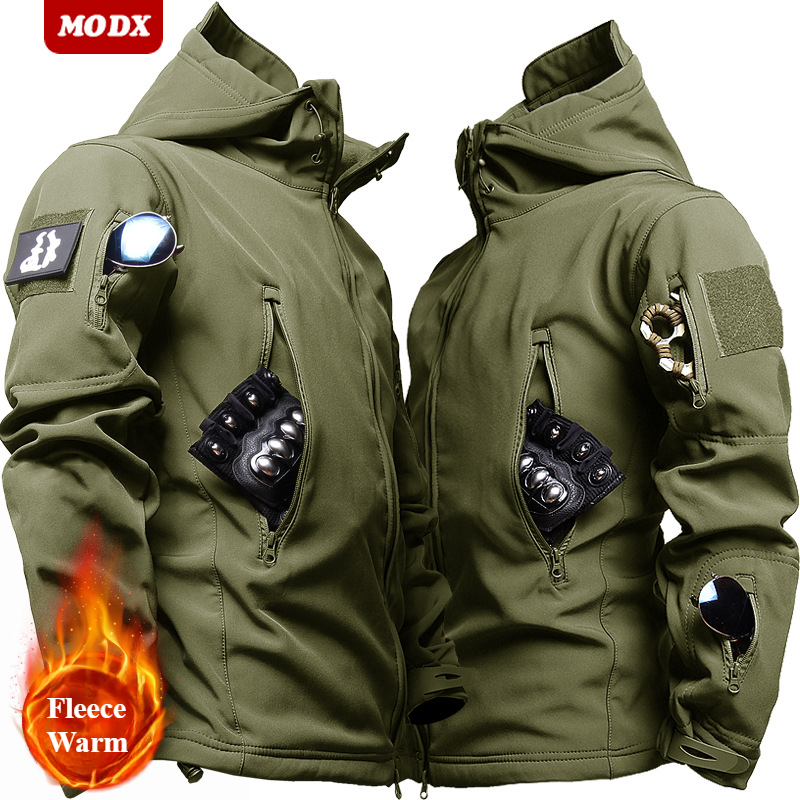 야외 상어 피부 소프트 쉘 자켓 방풍 따뜻한 멀티 포켓 - Safari Outdoor Hunting Jackets 리뷰 및 가격
