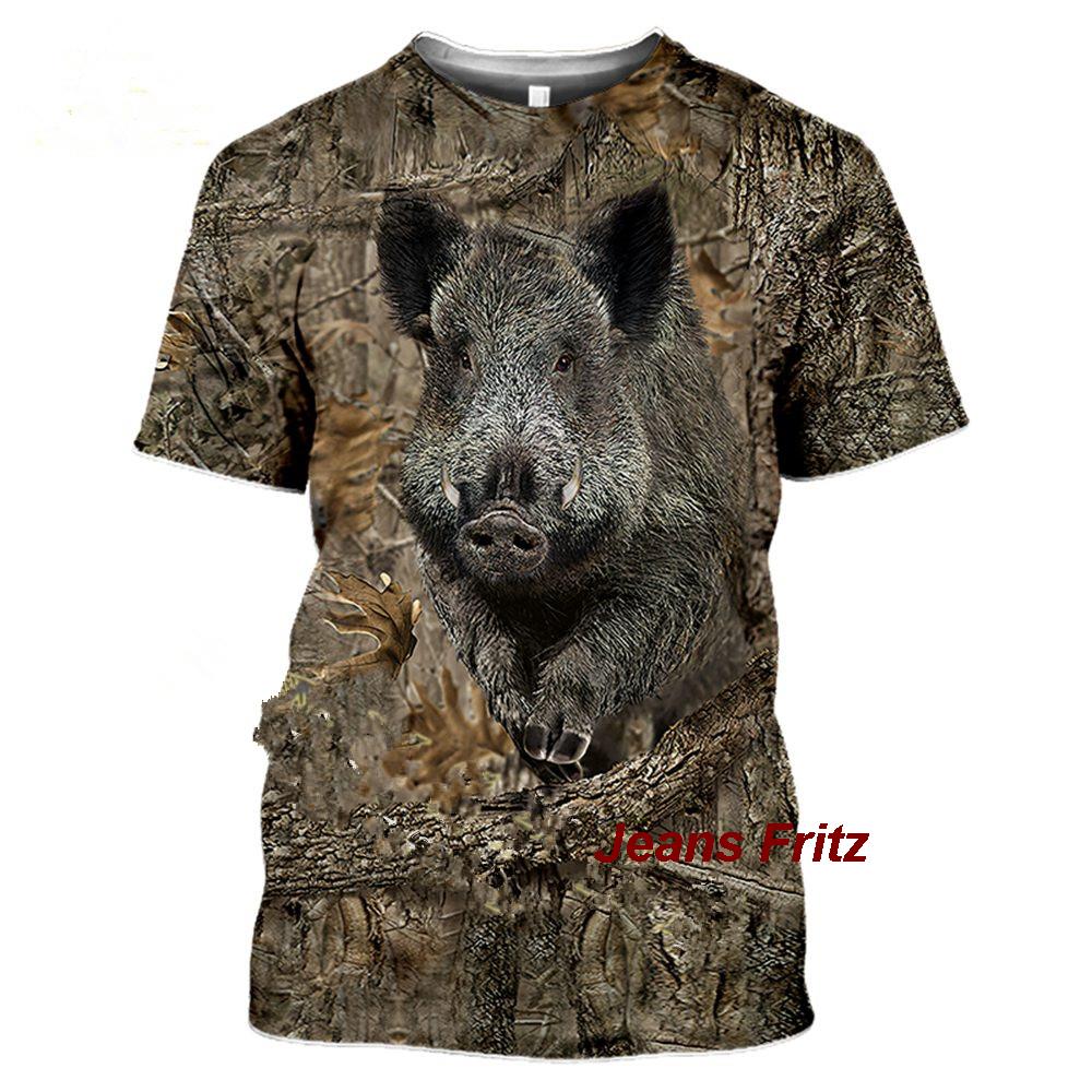 2023 위장 사냥 동물 멧돼지 3D 티셔츠 여름 레저 - Wildman Hunting & Outdoor Price List 리뷰 및 가격