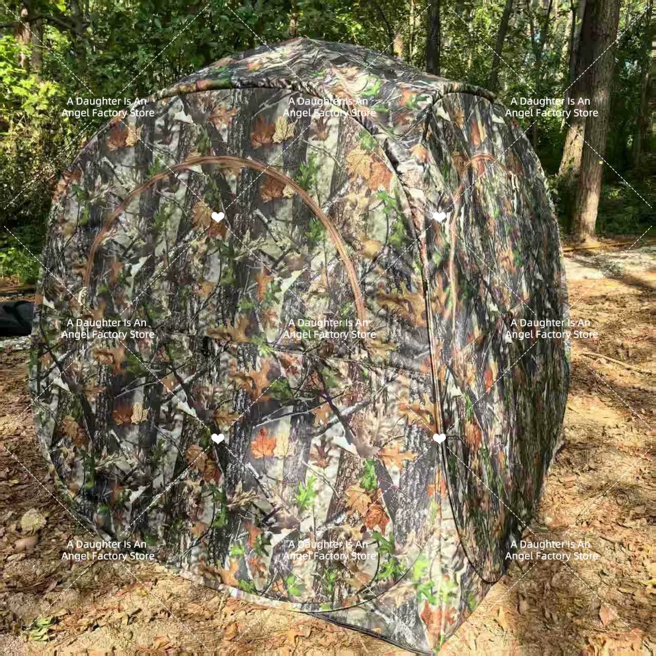 야외 캠핑 위장 조류 관찰 텐트 270 °   포레스트 - Hunting And Camping In Forest 리뷰 및 가격