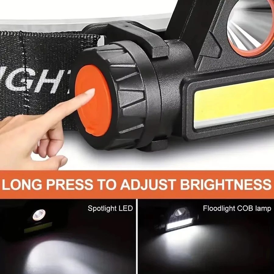초강력 LED 손전등 충전식 장거리 줌 전술 헤드 토치 - Headlamp Tactical Bright 리뷰 및 가격