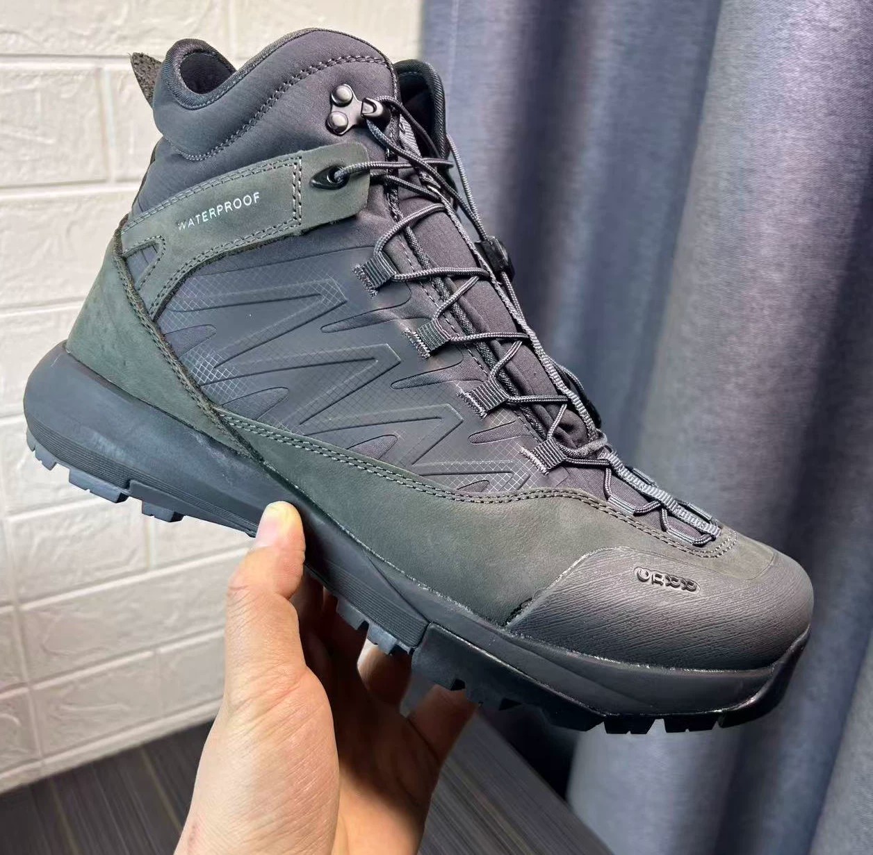 하이탑 하이킹 가죽 신발 남성 명품 브랜드 새 디자이너 - Hunting Outdoor Brand 리뷰 및 가격