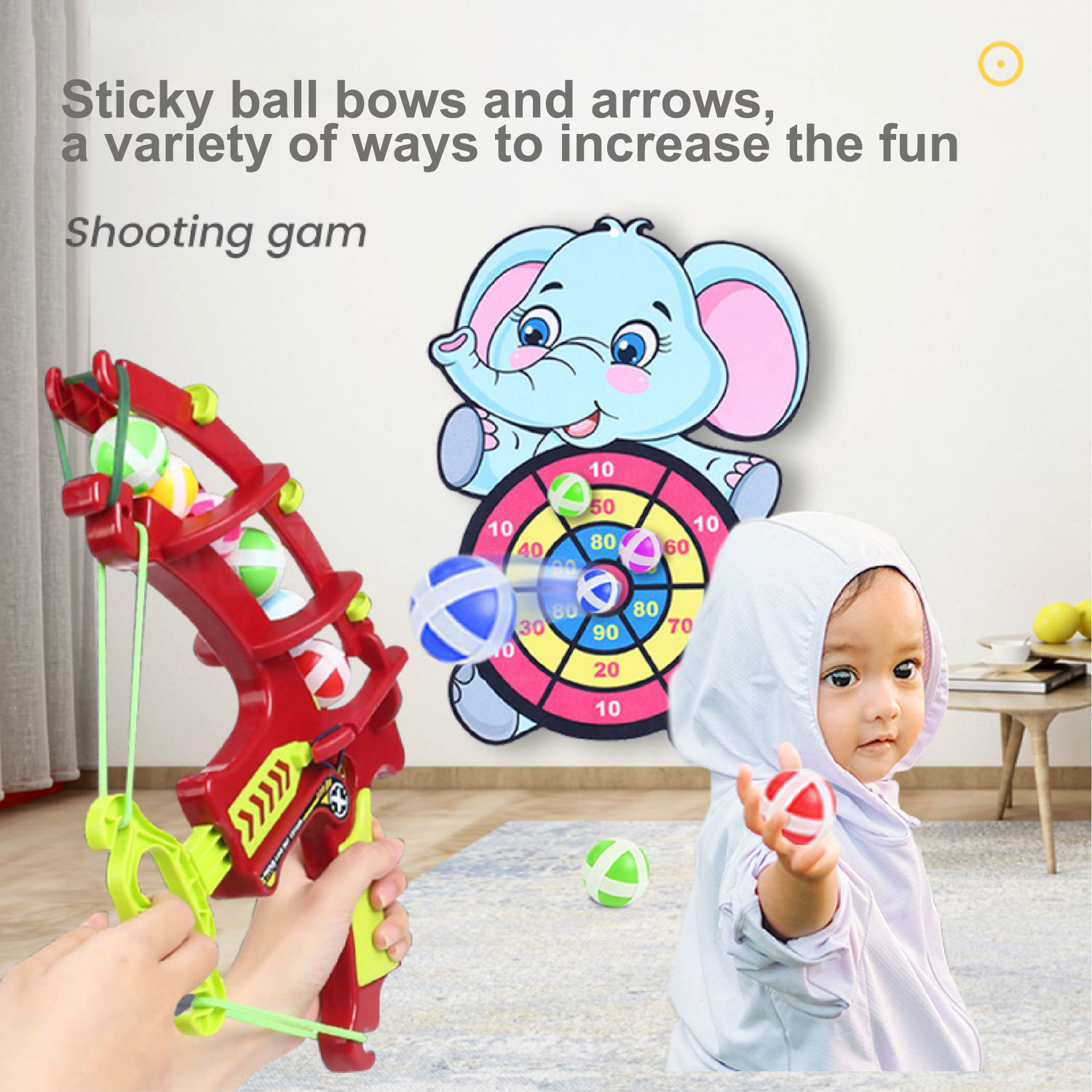 몬테소리 던지기 스포츠 새총 대상 끈적 공 다트 보드  - Outdoor Hunting Products 리뷰 및 가격