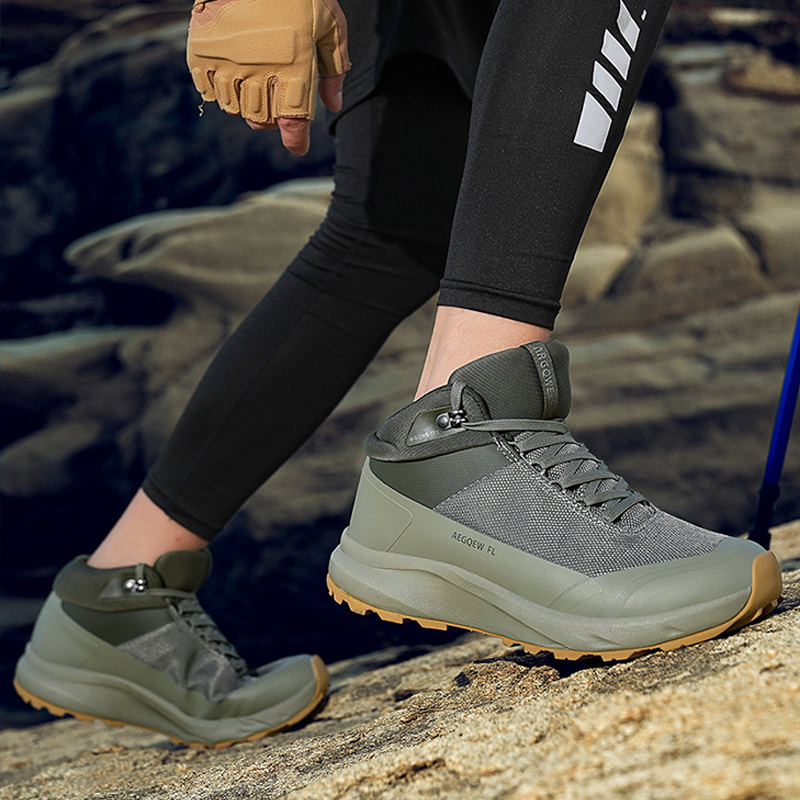 하이탑 하이킹 신발 남성 럭셔리 브랜드 운동화 메쉬 스 - Hunting Outdoor Brand 리뷰 및 가격
