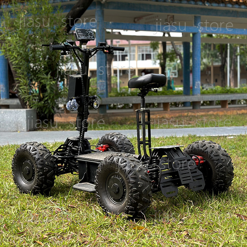 60V 오프로드 전기 4륜 스쿠터 이중 구동 4륜 구동 - Outdoor Hunting Vehicle 리뷰 및 가격