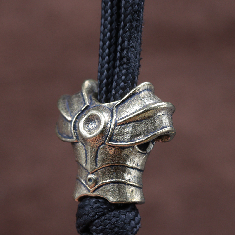 전사 갑옷 황동 칼 구슬 펑크 EDC 야외 DIY Pa - Paracord Survival Bracelet 리뷰 및 가격