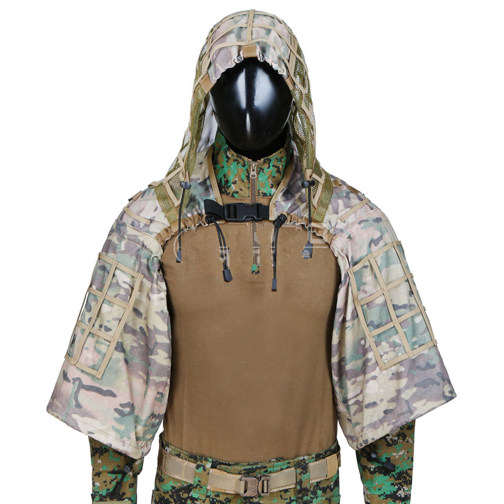 원사 포함 전술 CS 훈련 사냥복, 스나이퍼 위장 메쉬 - Hunting Outdoor Jacket 리뷰 및 가격