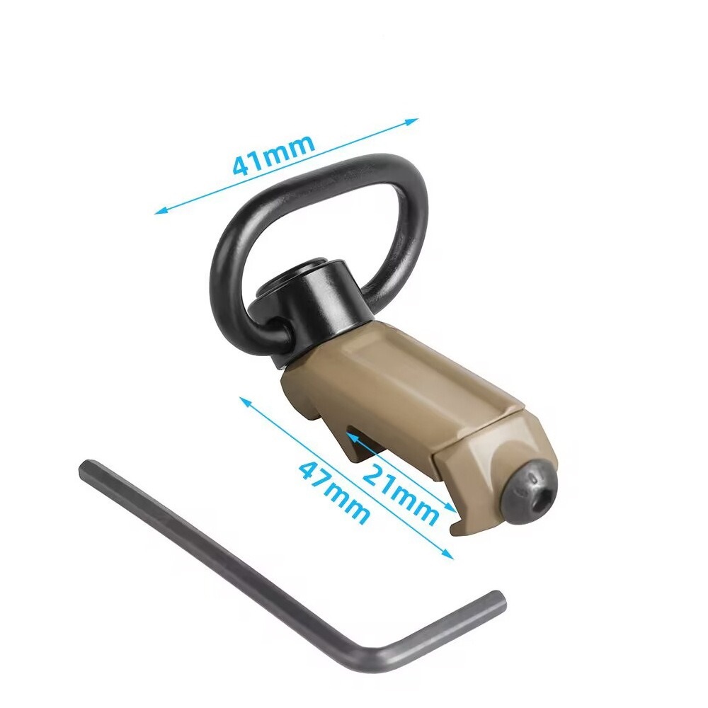 전술용 총 슬링 스위블 마운트 어댑터 360도 QD 슬 - Rifle Sling Swivel 리뷰 및 가격