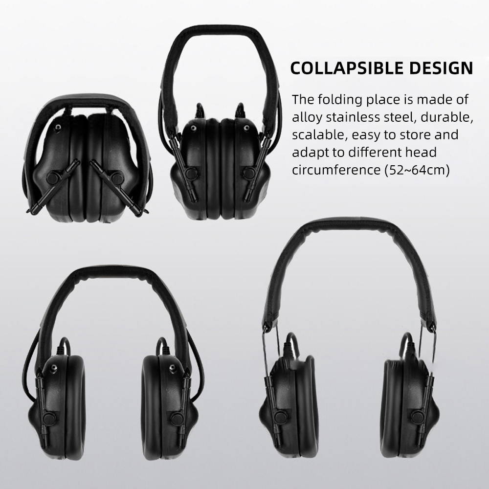 BOOIU 전술 전자 슈팅 헤드셋 3.5mm 인터페이스 - Shooting Ear Muff 리뷰 및 가격