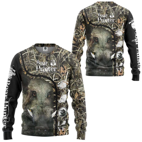 위장 사냥 동물 멧돼지 남성용 티셔츠 3D 프린트 스포 - Wildman Hunting & Outdoor Price List 리뷰 및 가격