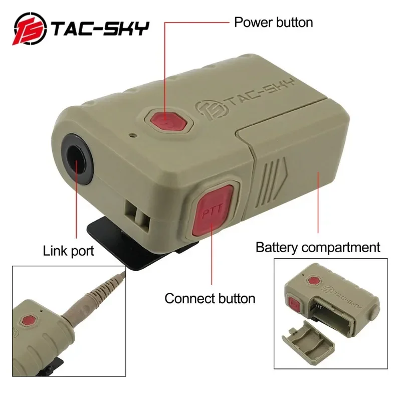 TS TAC-SKY 전술 헤드셋 블루투스 PTT 어댑터 - Shooting Ear Muff 리뷰 및 가격