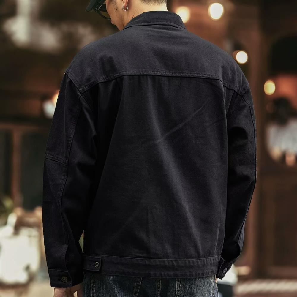 레트로 아메리칸 데님 재킷 남성용 루즈핏 아웃도어 헌팅 - Hunting Outdoor Brand 리뷰 및 가격