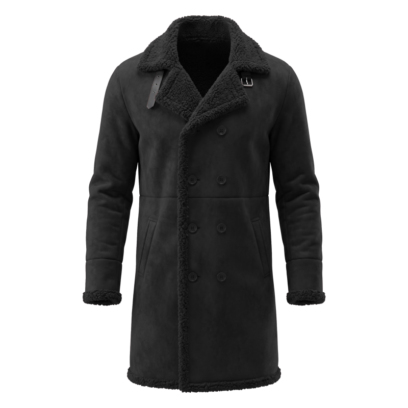 남성용 인조 스웨이드 퍼 안감 겨울 재킷 방풍 더블 브 - Hunting Outdoor Jacket 리뷰 및 가격