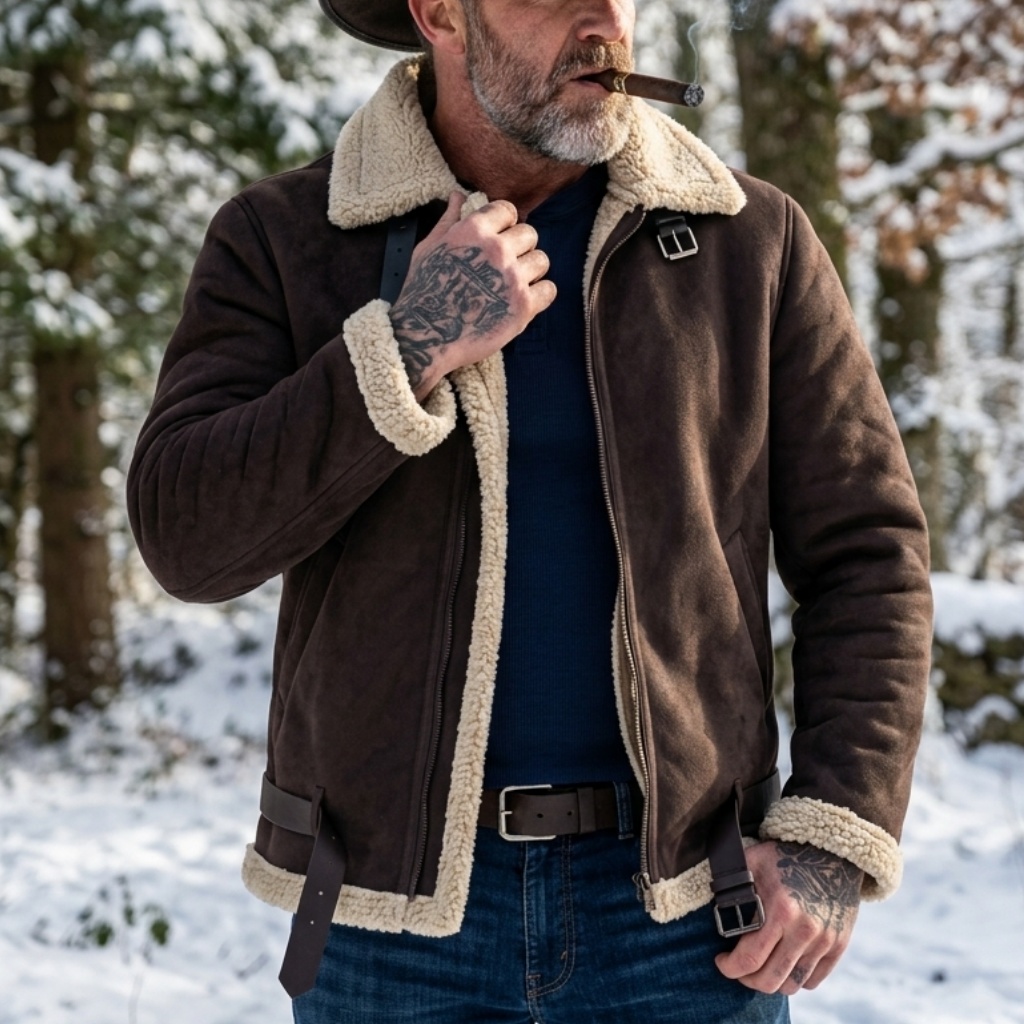 남성 겨울 인조 스웨이드 재킷 플리스 안감 따뜻한 플러 - Hunting Outdoor Jacket 리뷰 및 가격