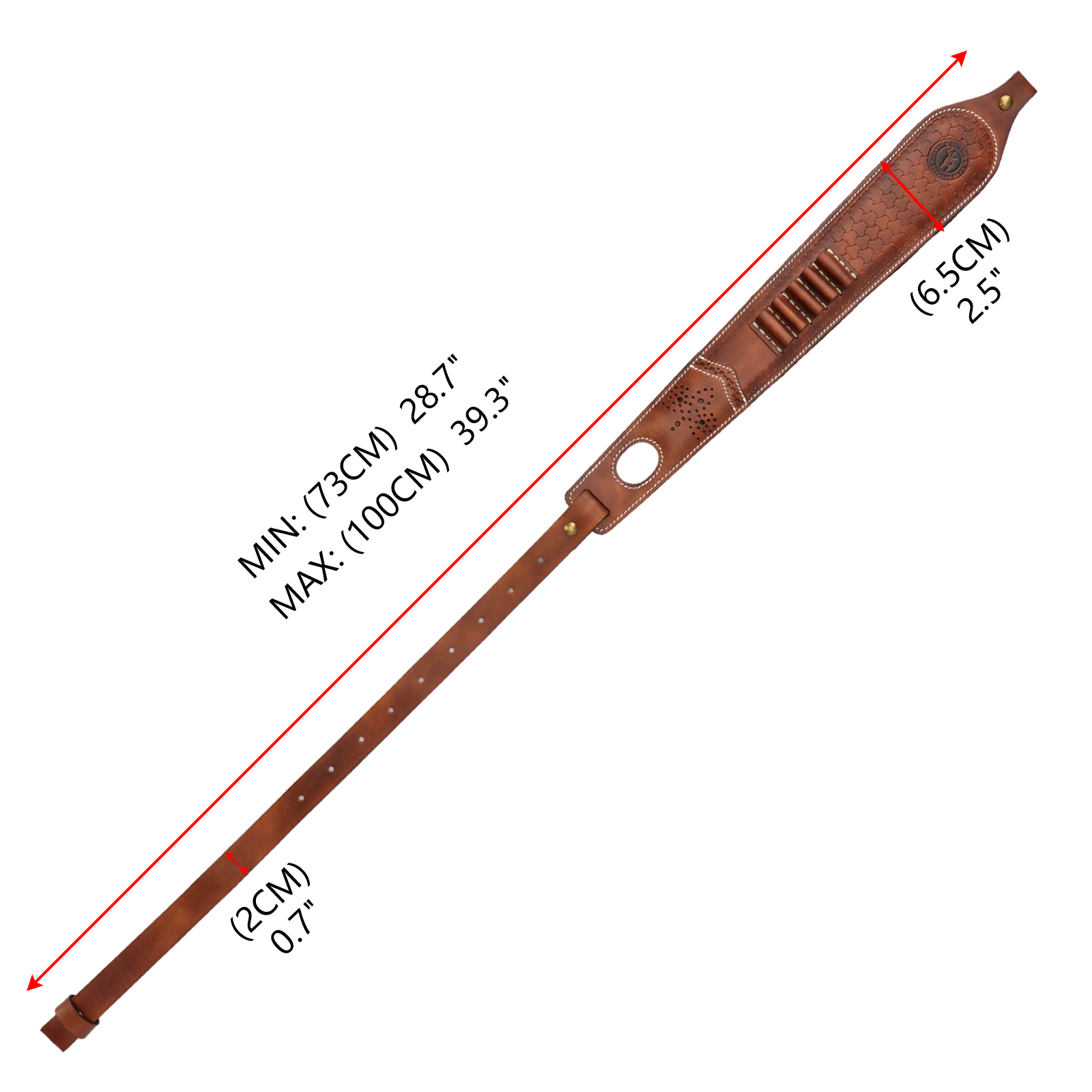 Tourbon 사냥 액세서리 가죽 라이플 슬링, 미끄럼 - Rifle Sling Swivel 리뷰 및 가격