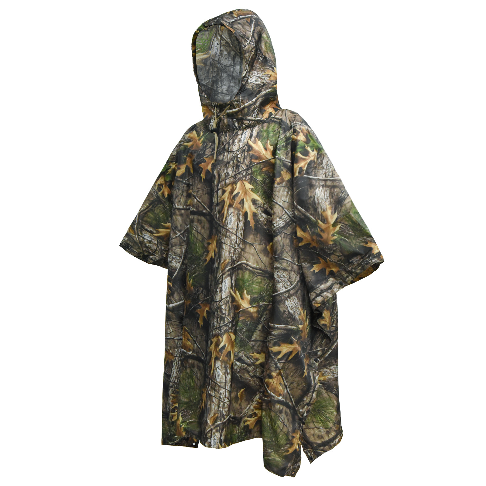 1pc 야외 위장 맥킨토시 레인 코트 하이킹 등산 제품 - Outdoor Hunting Products 리뷰 및 가격
