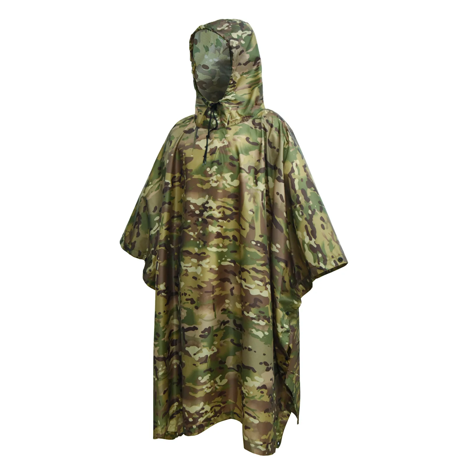 1pc 야외 위장 맥킨토시 레인 코트 하이킹 등산 제품 - Outdoor Hunting Products 리뷰 및 가격