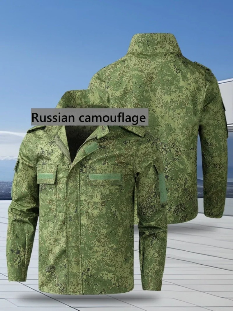 러시아 위장 전술복 전투복 남성 야전 훈련복 야외 사냥 - Hunting Outdoor Jacket 리뷰 및 가격