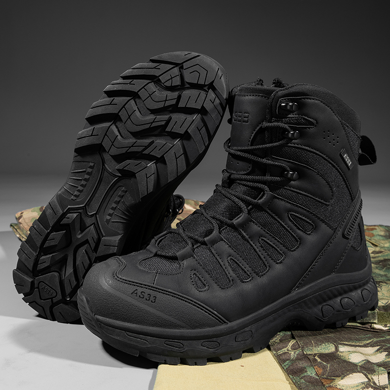 새로운 남성 전술 부츠 군사 브랜드 사냥 하이킹 신발  - Hunting Outdoor Brand 리뷰 및 가격