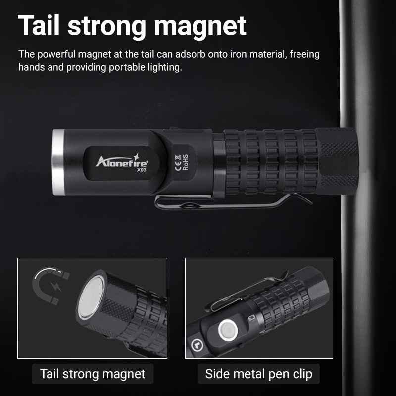 자기 P8 Led 손전등 90 ° 트위스트 스위블 헤드 - Headlamp Tactical Bright 리뷰 및 가격