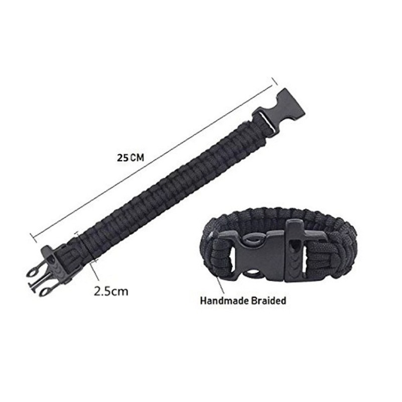 휘슬 파라코드 팔찌, 7코어 파라코드 직조, 생존, 응 - Paracord Survival Bracelet 리뷰 및 가격