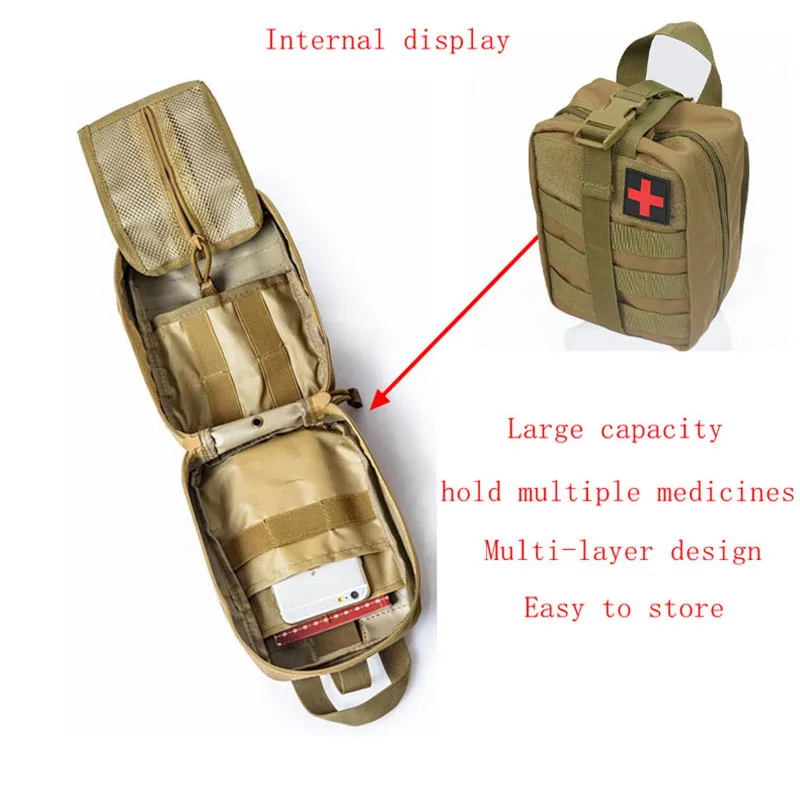 전술 응급 처치 키트 의료 키트 긴급 야외 군사 사냥  - Outdoor Hunting Vehicle 리뷰 및 가격