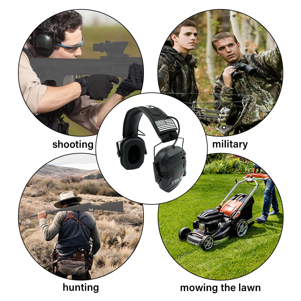 W1/W3 접이식 전자 사격용 귀마개 소음 방지 헤드폰 - Shooting Ear Muff 리뷰 및 가격