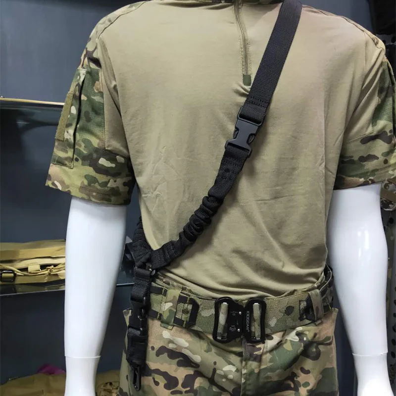 1PC 샷건 벨트 사냥 액세서리 기어 싱글 포인트 건  - Rifle Sling Swivel 리뷰 및 가격