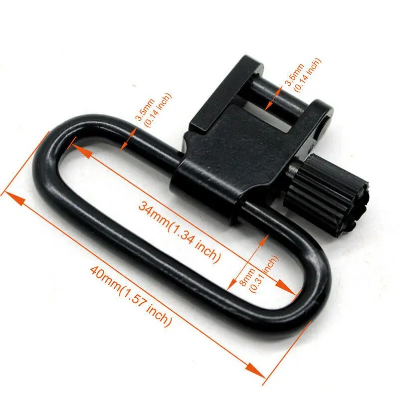 QD 슬링 회전 2 포인트 슬링 스트랩 벨트 버클 Ml - Rifle Sling Swivel 리뷰 및 가격