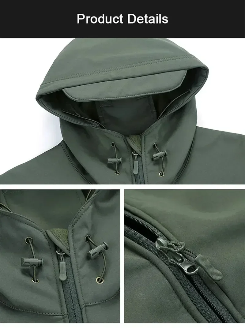 5XL 6XL CP 위장 소프트 쉘 어썰트, 야외 스포 - Hunting Outdoor Jacket 리뷰 및 가격